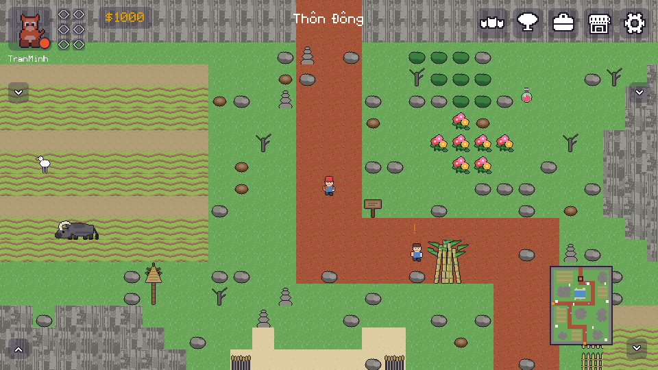 Route 2: terraced fields and red dirt roads